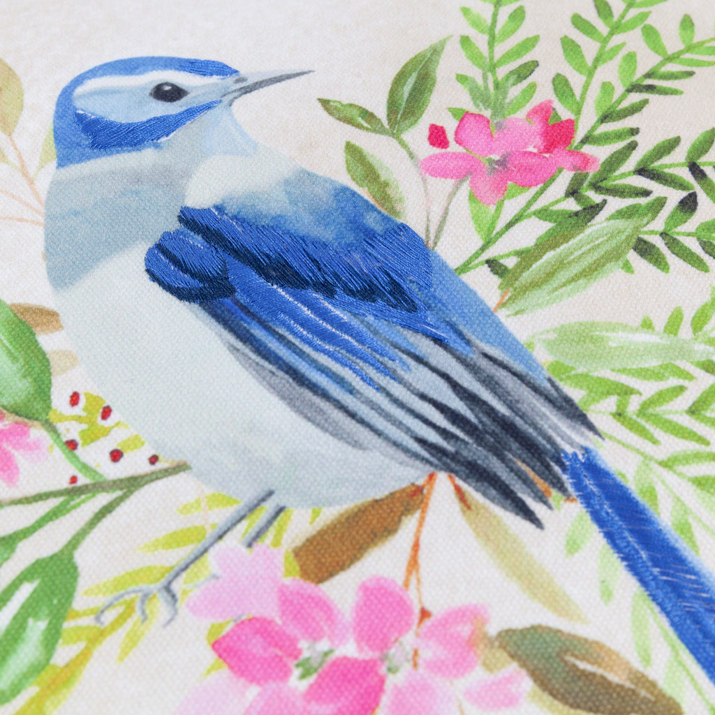 Daisy Hill Bluebird Printed Cushion