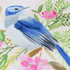 Daisy Hill Bluebird Printed Cushion