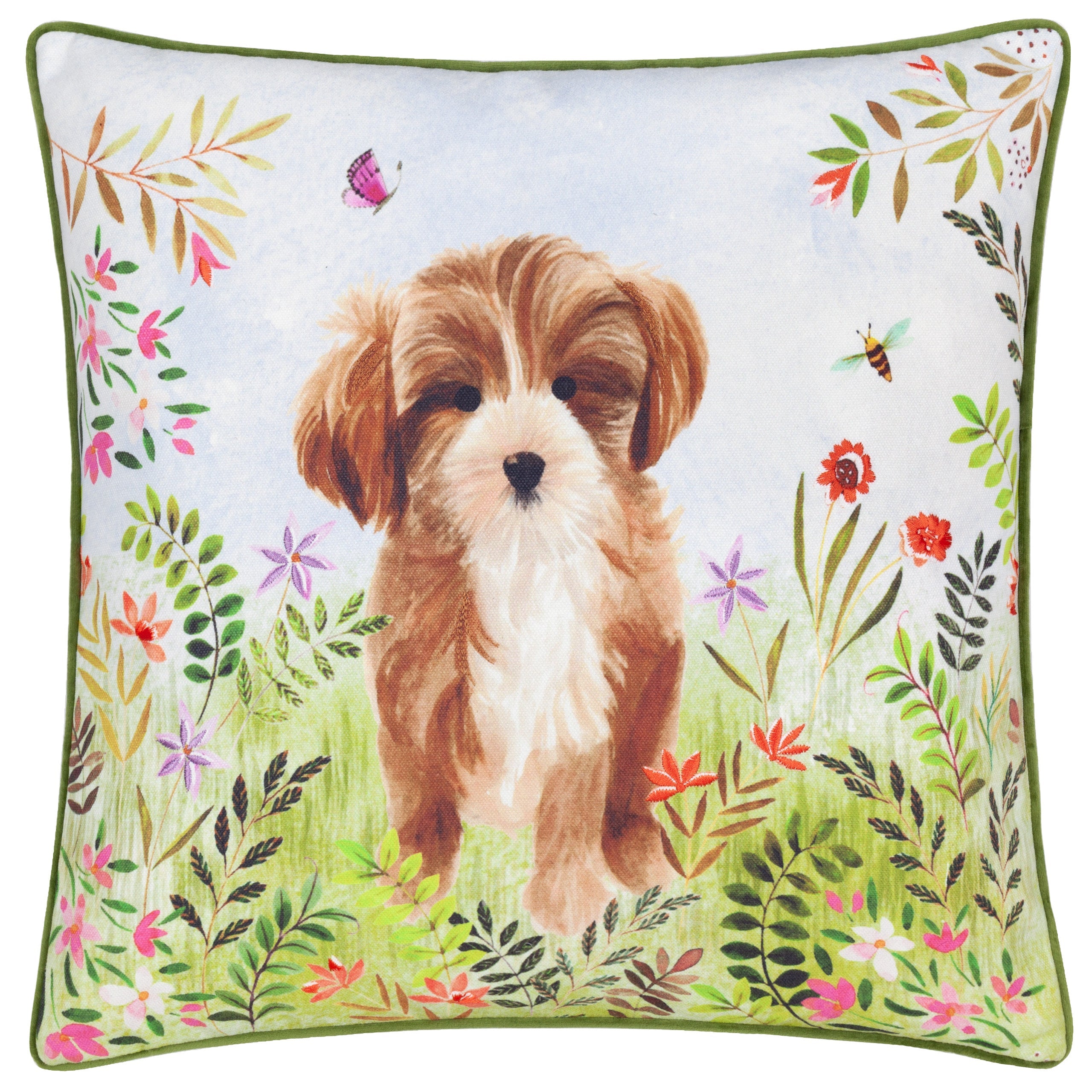 Daisy Hill Charlie Printed Cushion