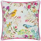Daisy Hill Willow Birds Printed Cushion