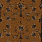 Desert Monkey Exotic Printed Reversible Duvet Cover Set