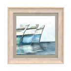 Docked Framed Print