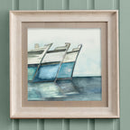 Docked Framed Print