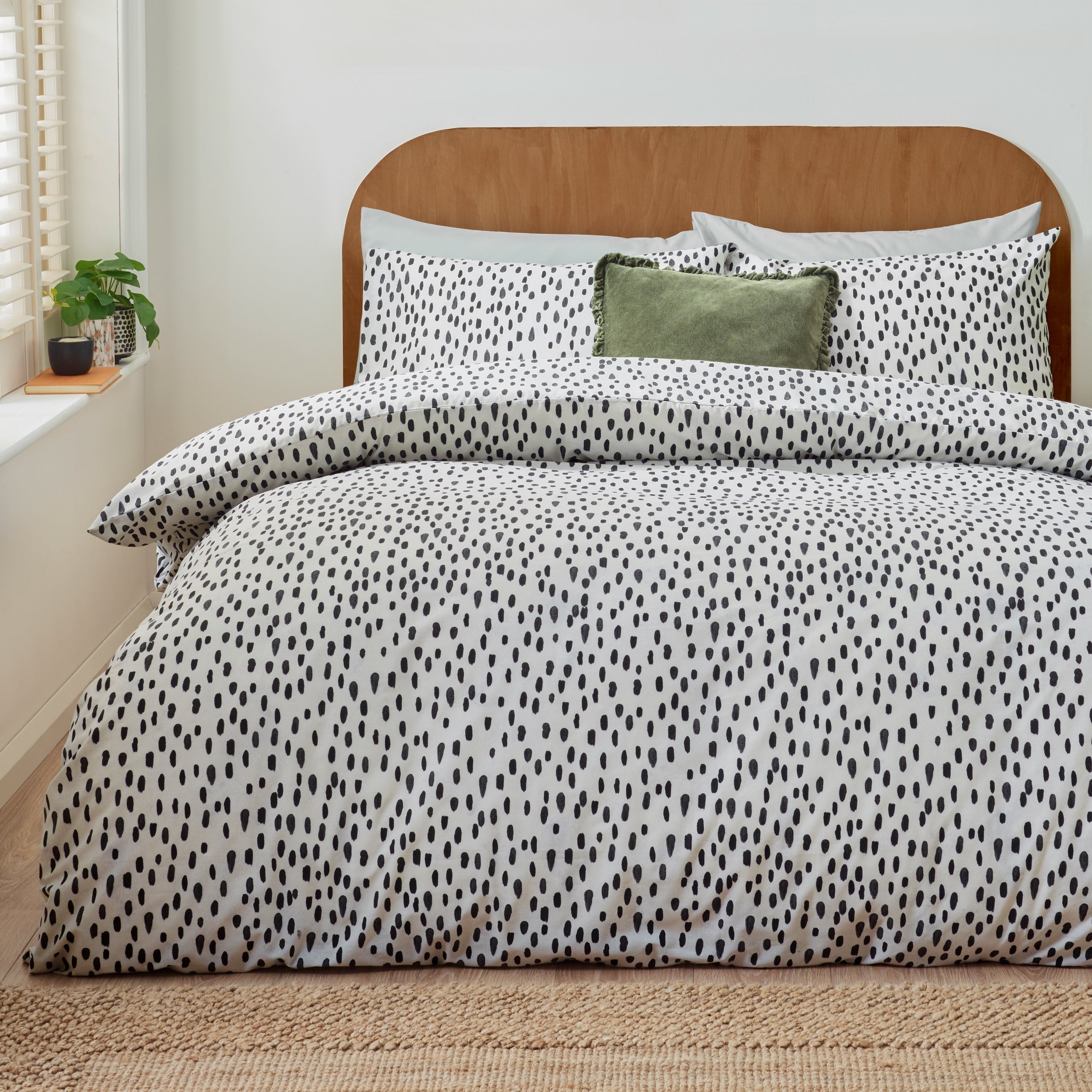Dottie Printed Duvet Cover Set
