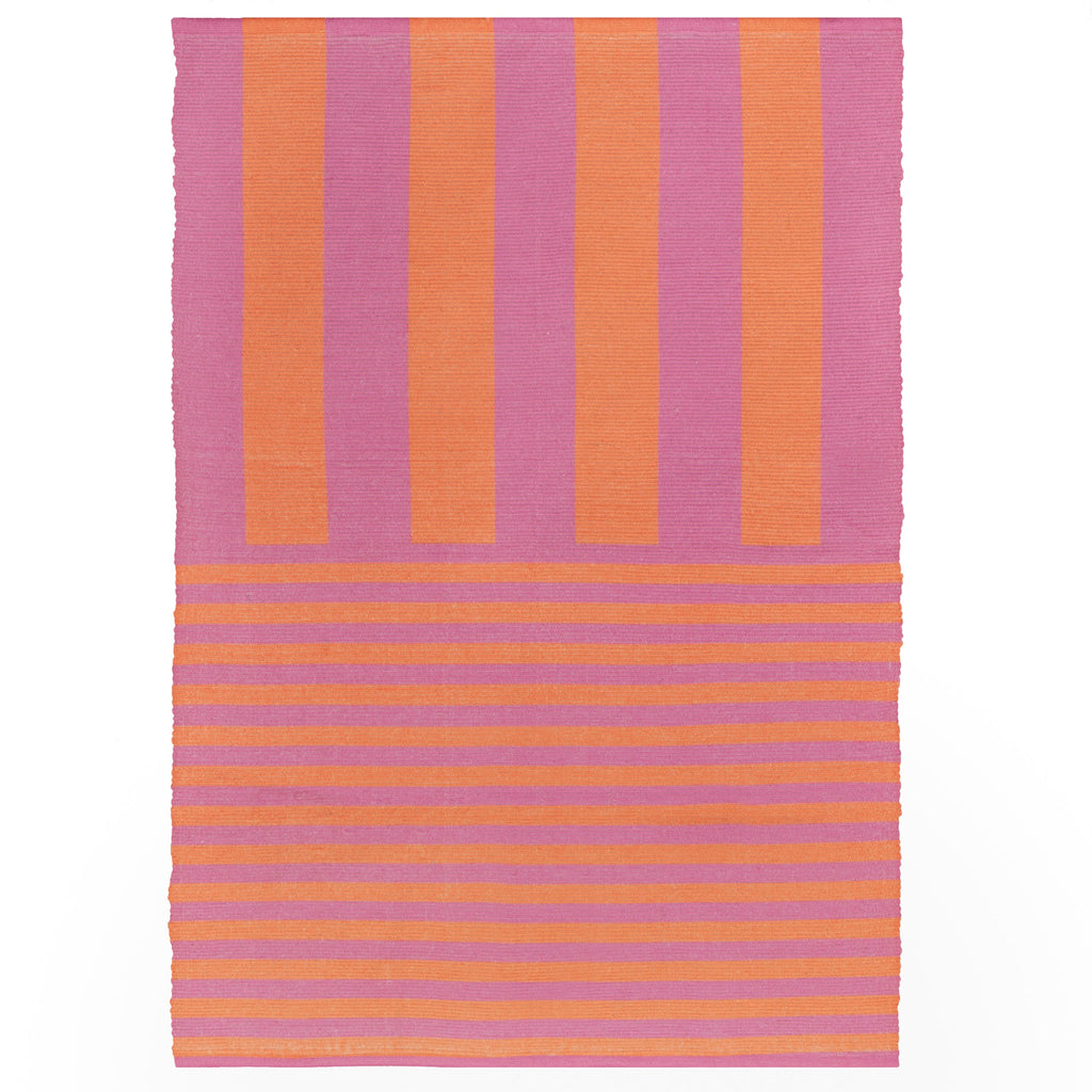 Deck Stripe Printed Indoor/Outdoor Outdoor Rug