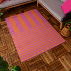 Deck Stripe Printed Indoor/Outdoor Outdoor Rug
