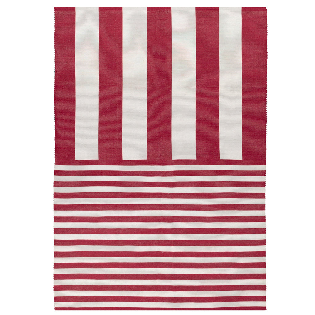Deck Stripe Printed Indoor/Outdoor Outdoor Rug