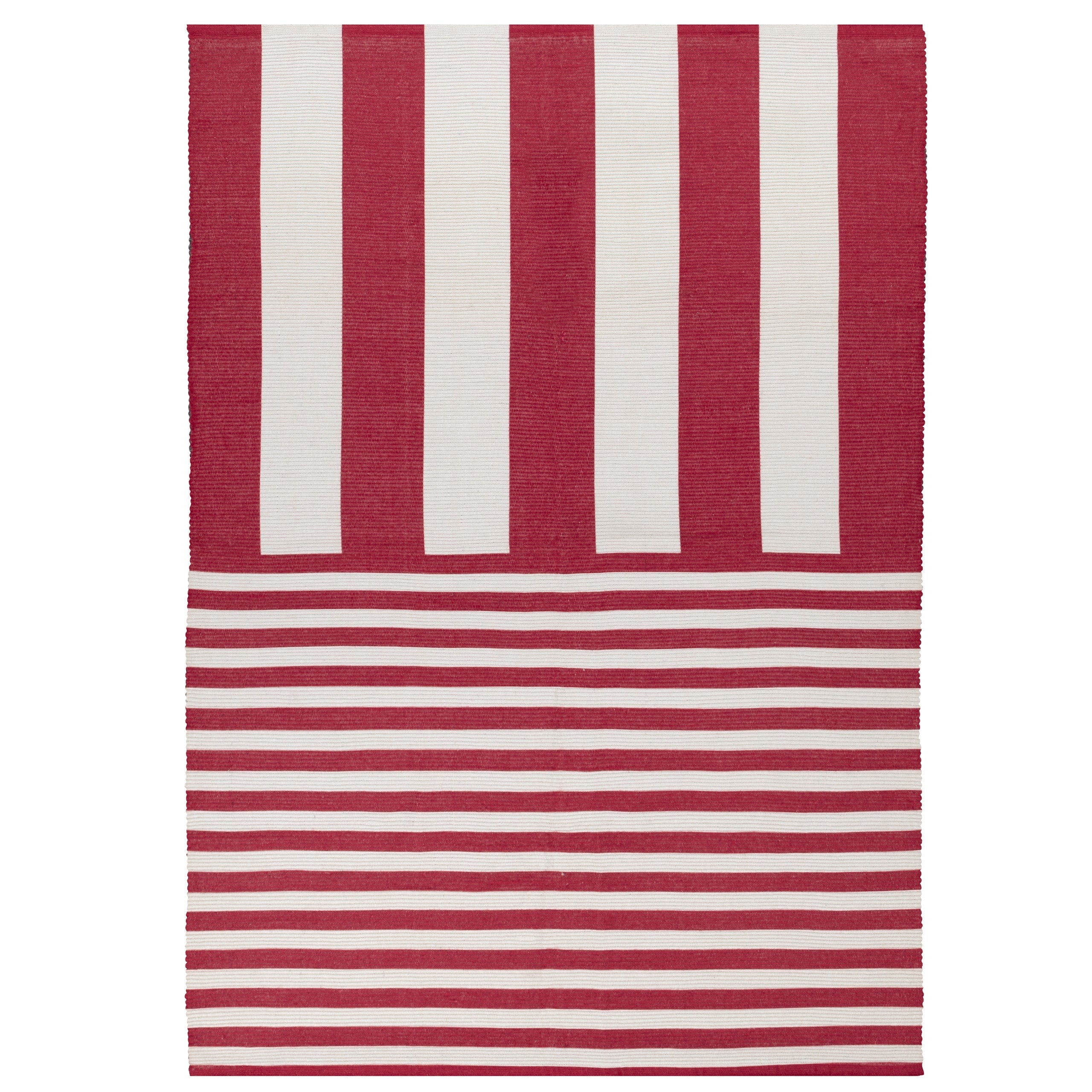 Deck Stripe Printed Indoor/Outdoor Outdoor Rug