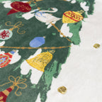 Deck The Halls Tree Cushion Ivory