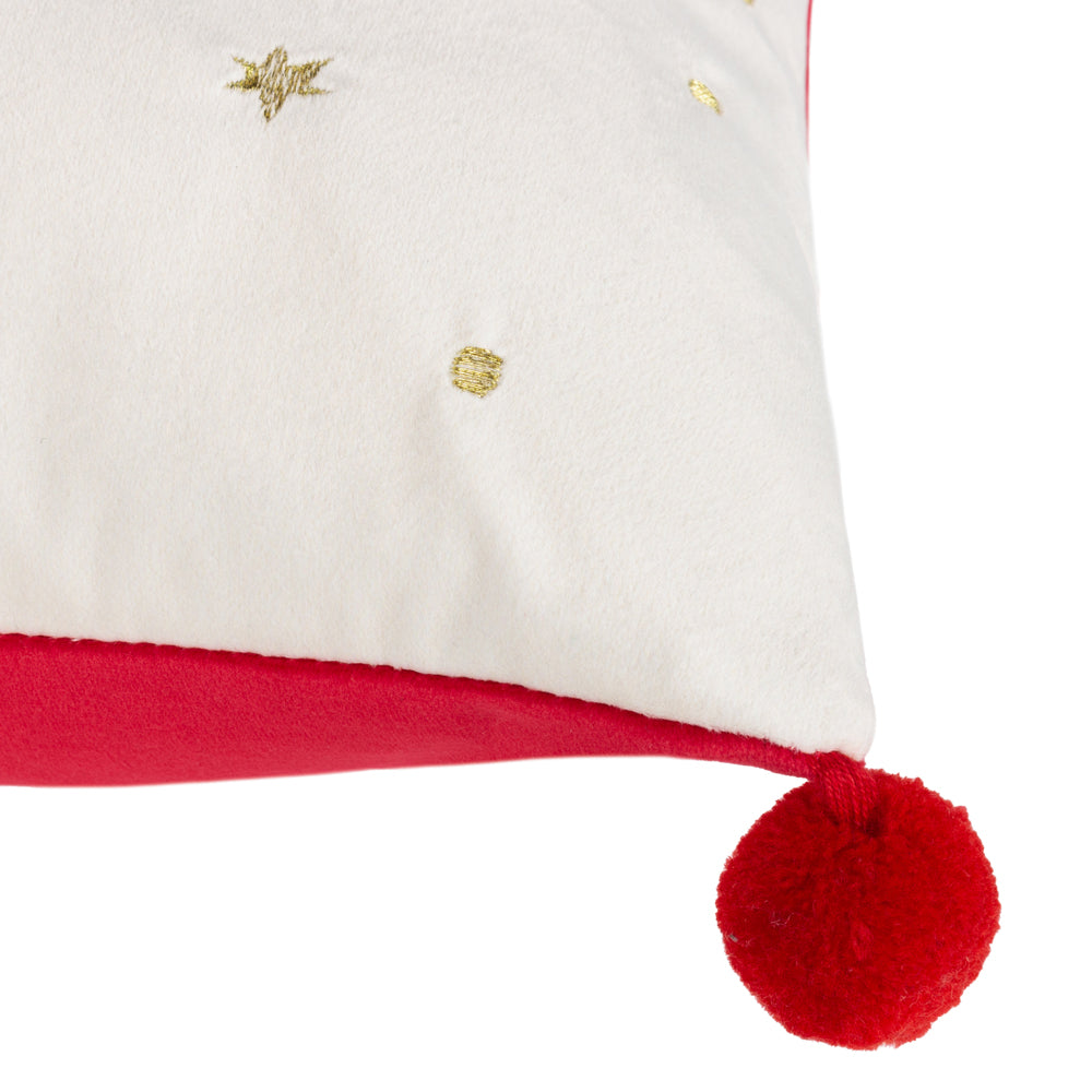 Deck The Halls Tree Cushion Ivory