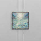 Dusky Isles Framed Canvas