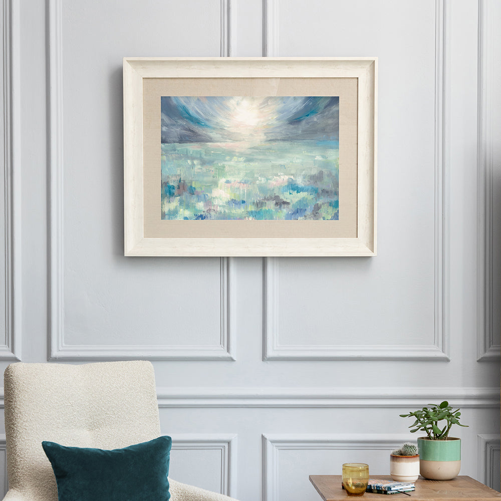 Dusky Isles Framed Print