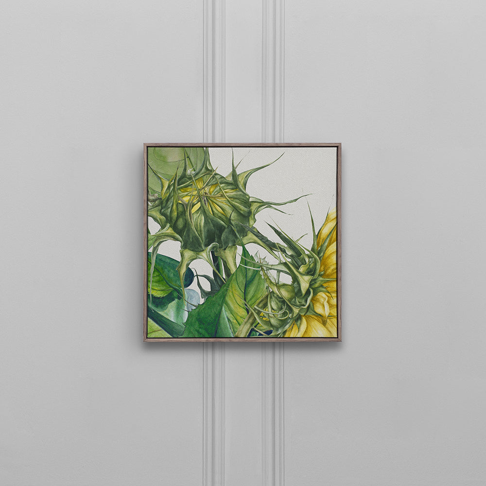Easton Fern Framed Canvas