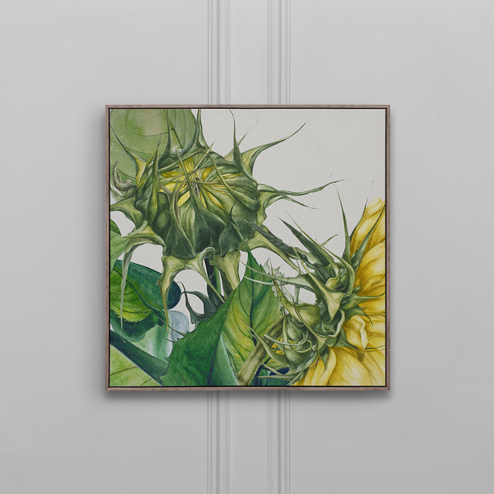 Easton Fern Framed Canvas