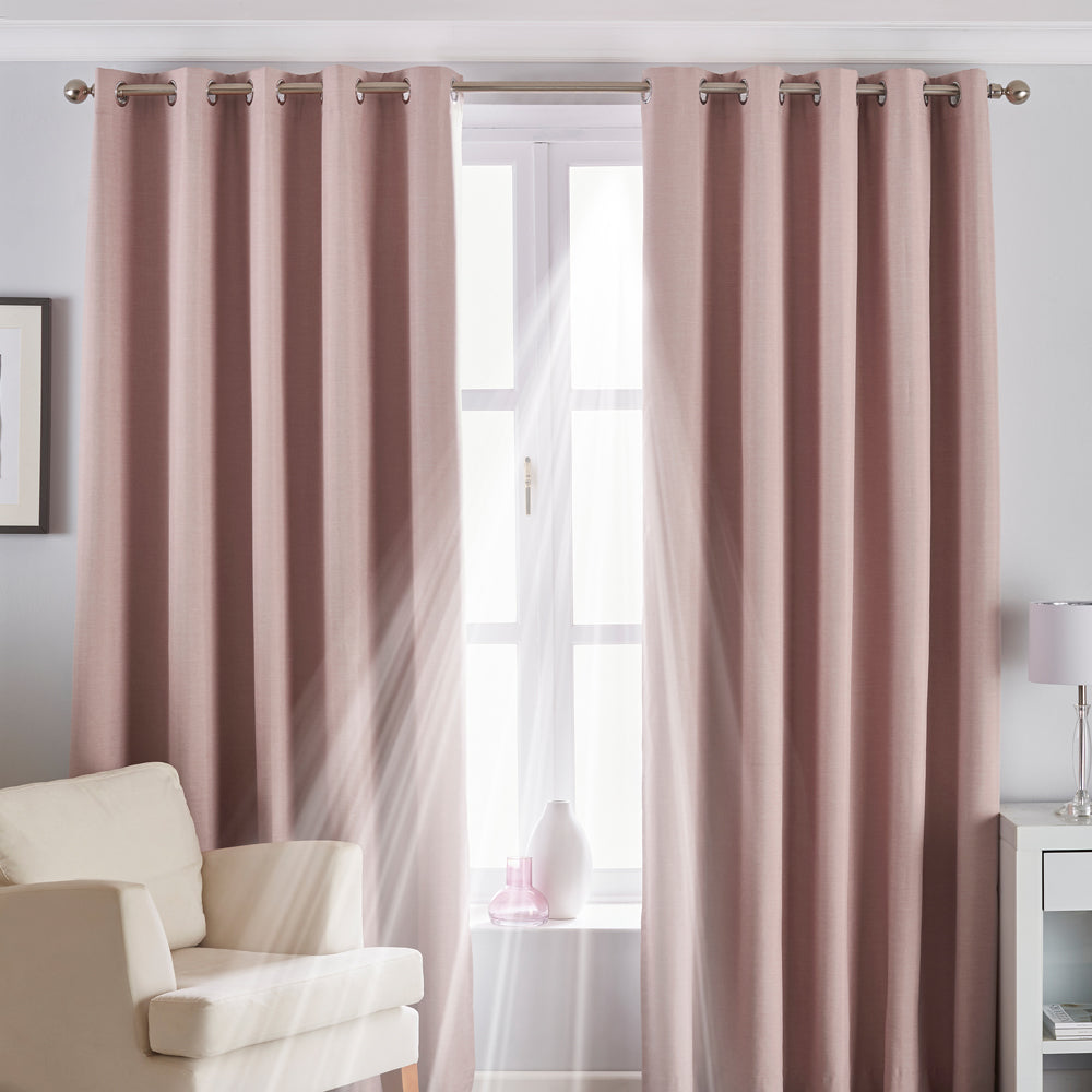 Twilight Blackout Eyelet Curtains