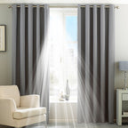 Twilight Blackout Eyelet Curtains