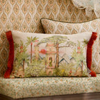 Eden Ruins Printed Cushion