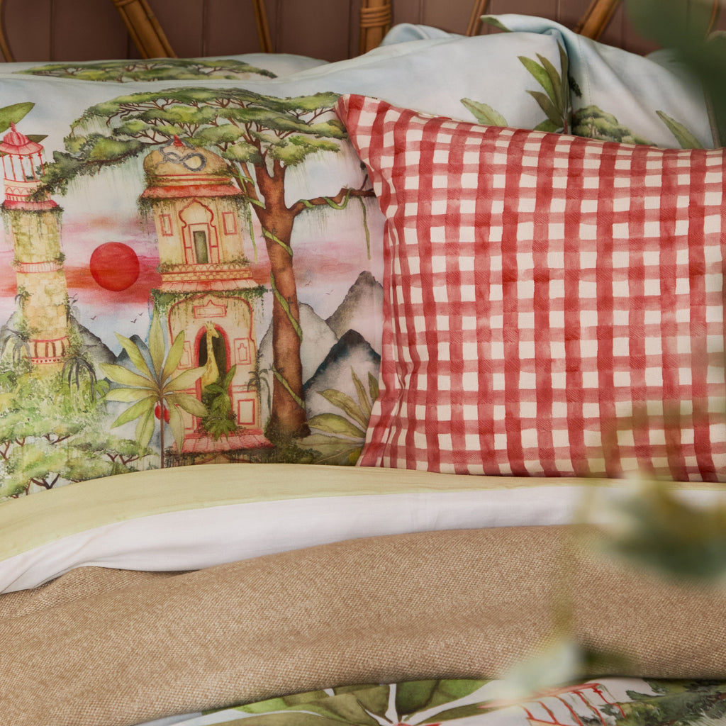 Eden Ruins Printed Duvet Cover Set