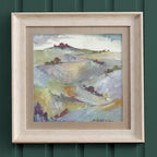 Eildon Meadows Framed Print