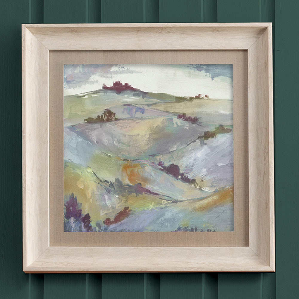 Eildon Meadows Framed Print