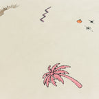 Eivissa Embroidered Velvet Cushion