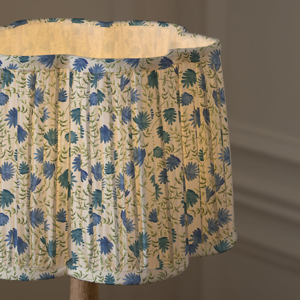 Elai Pleated Scalloped Lamp Shade