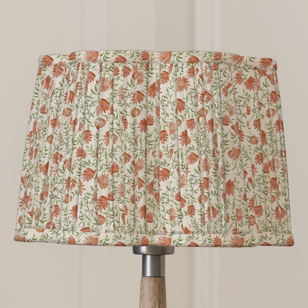 Elai Pleated Scalloped Lamp Shade