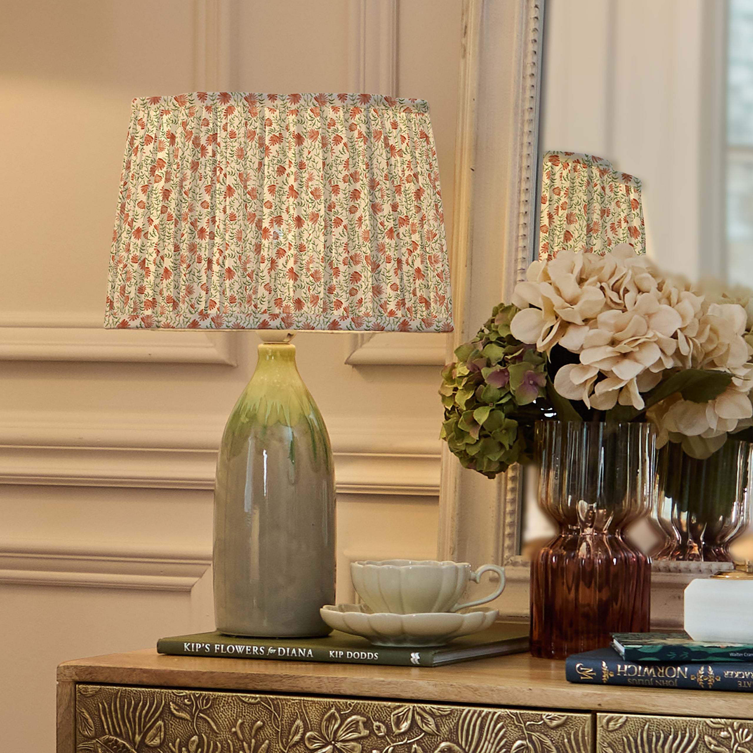 Elai Pleated Scalloped Lamp Shade