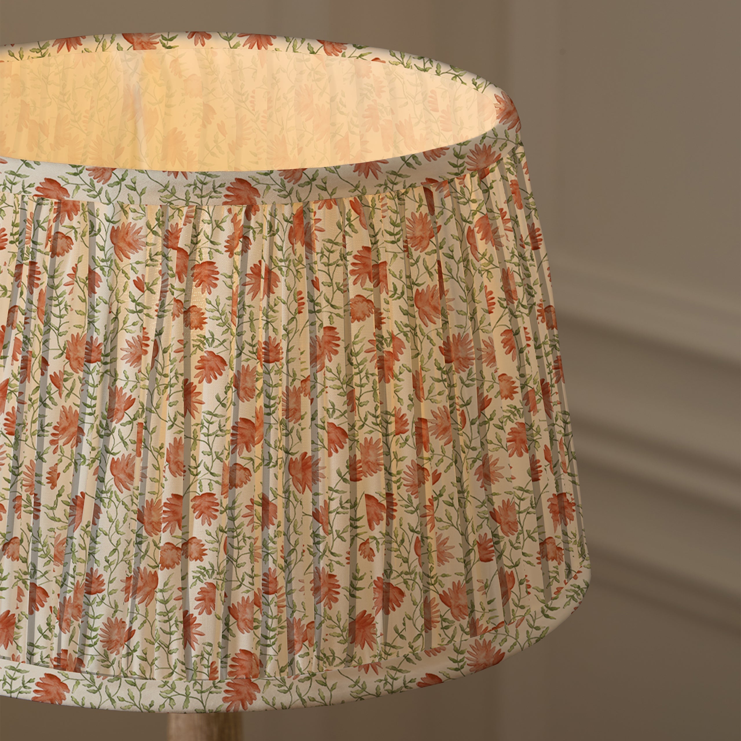 Elai Pleated Tapered Lamp Shade