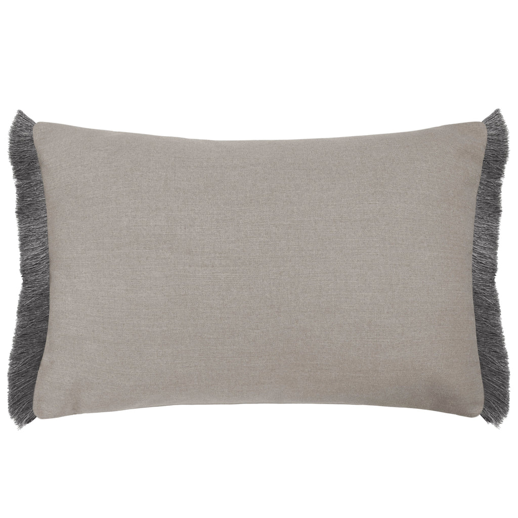 Elai Printed Ruche Fringe Cushion