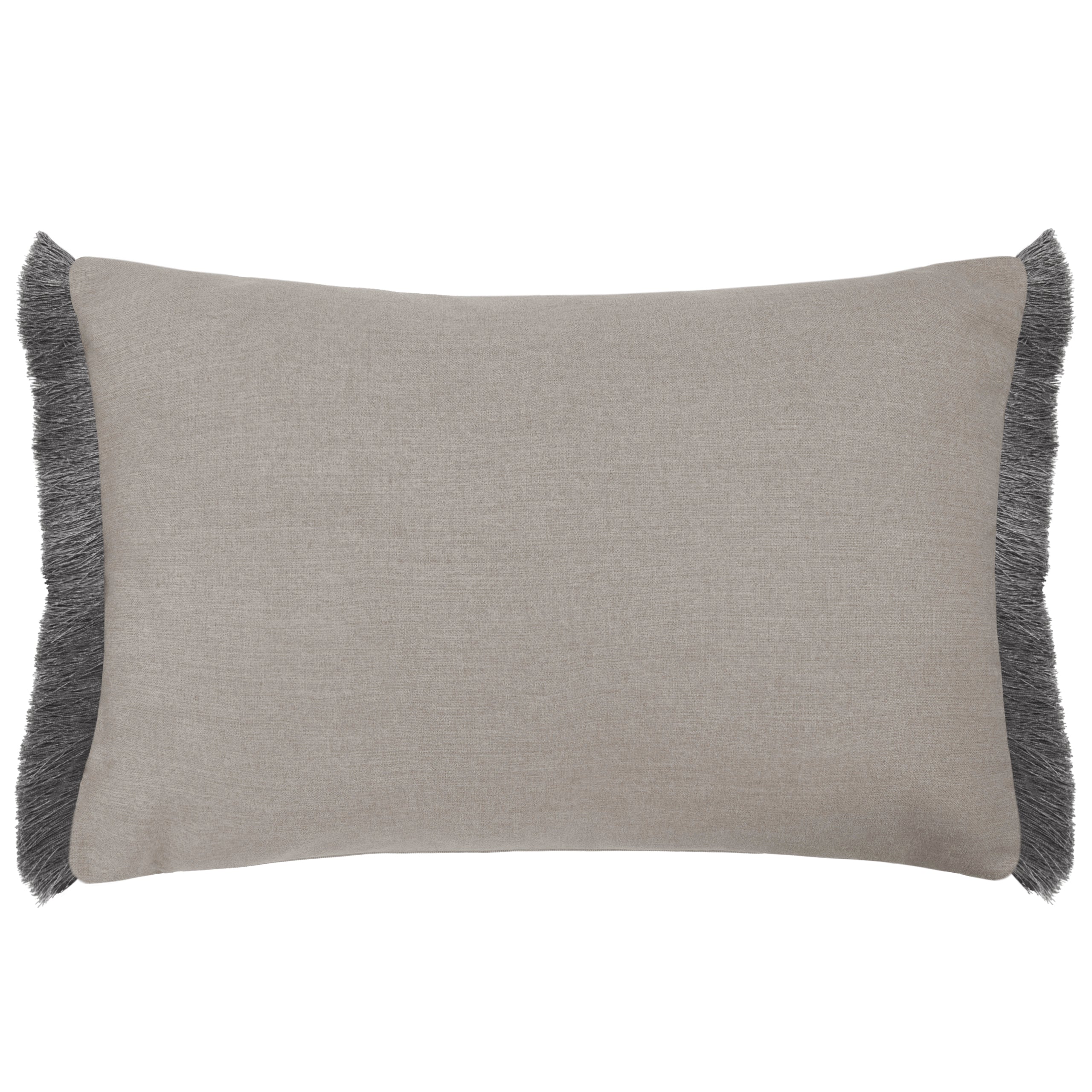 Elai Printed Ruche Fringe Cushion