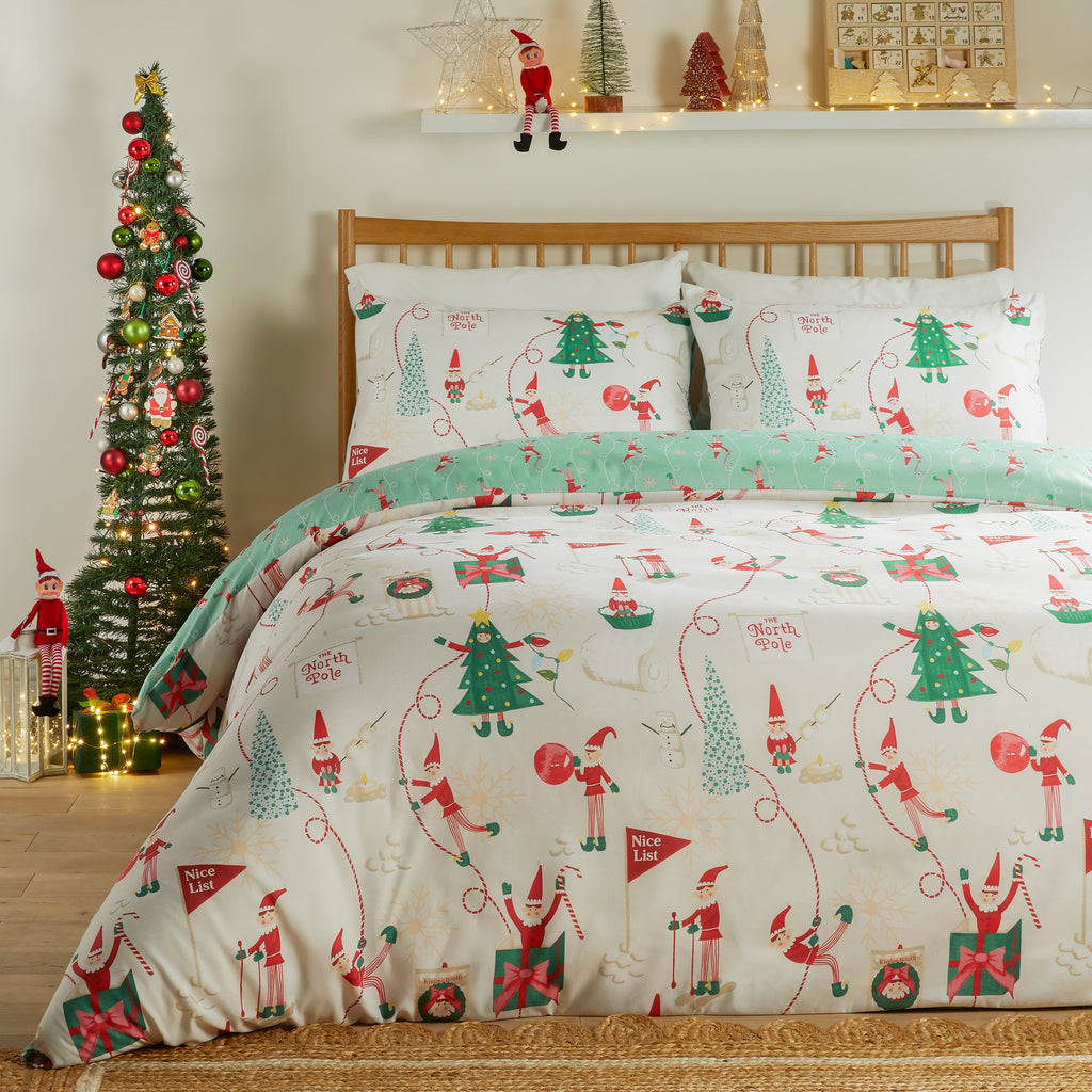 Elfie Printed Soft Touch Duvet Cover Set