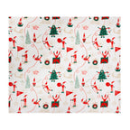 Elfie Printed Fleece Throw