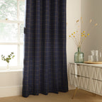 Ellis Windowpane Check Eyelet Curtains