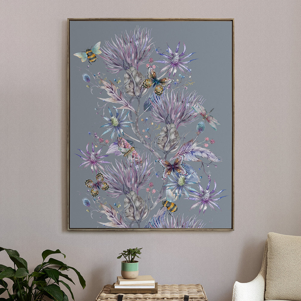 Elysium Storm Framed Canvas