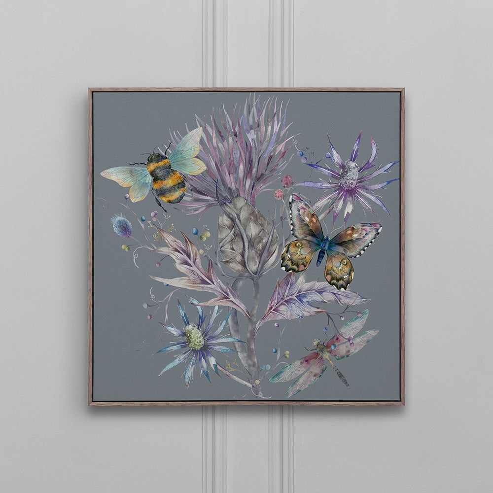 Elysium Storm Framed Canvas