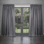Emilio Woven Pencil Pleat Curtains