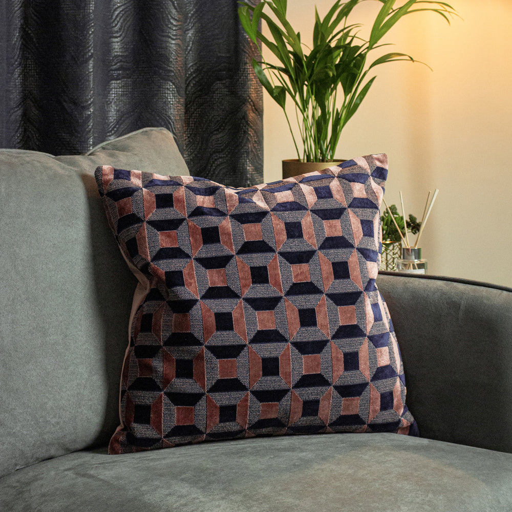 Empire Velvet Jacquard Cushion