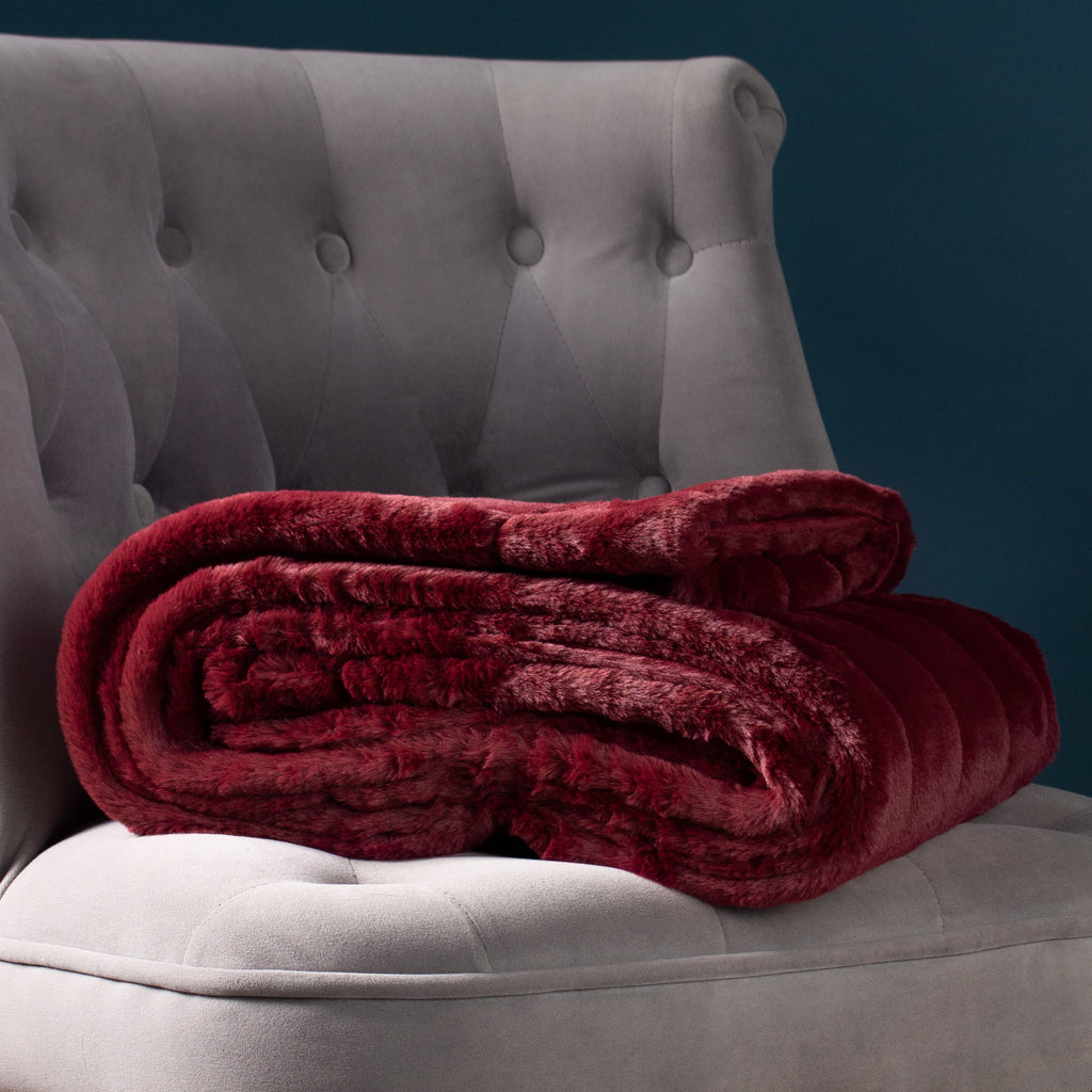 Empress Faux Fur Throw