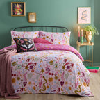 Enchanted Printed Reversible Duvet Cover Set