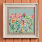 Enchanting Thistle Framed Print