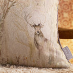 Enchanted Forest Printed Piped Cushion