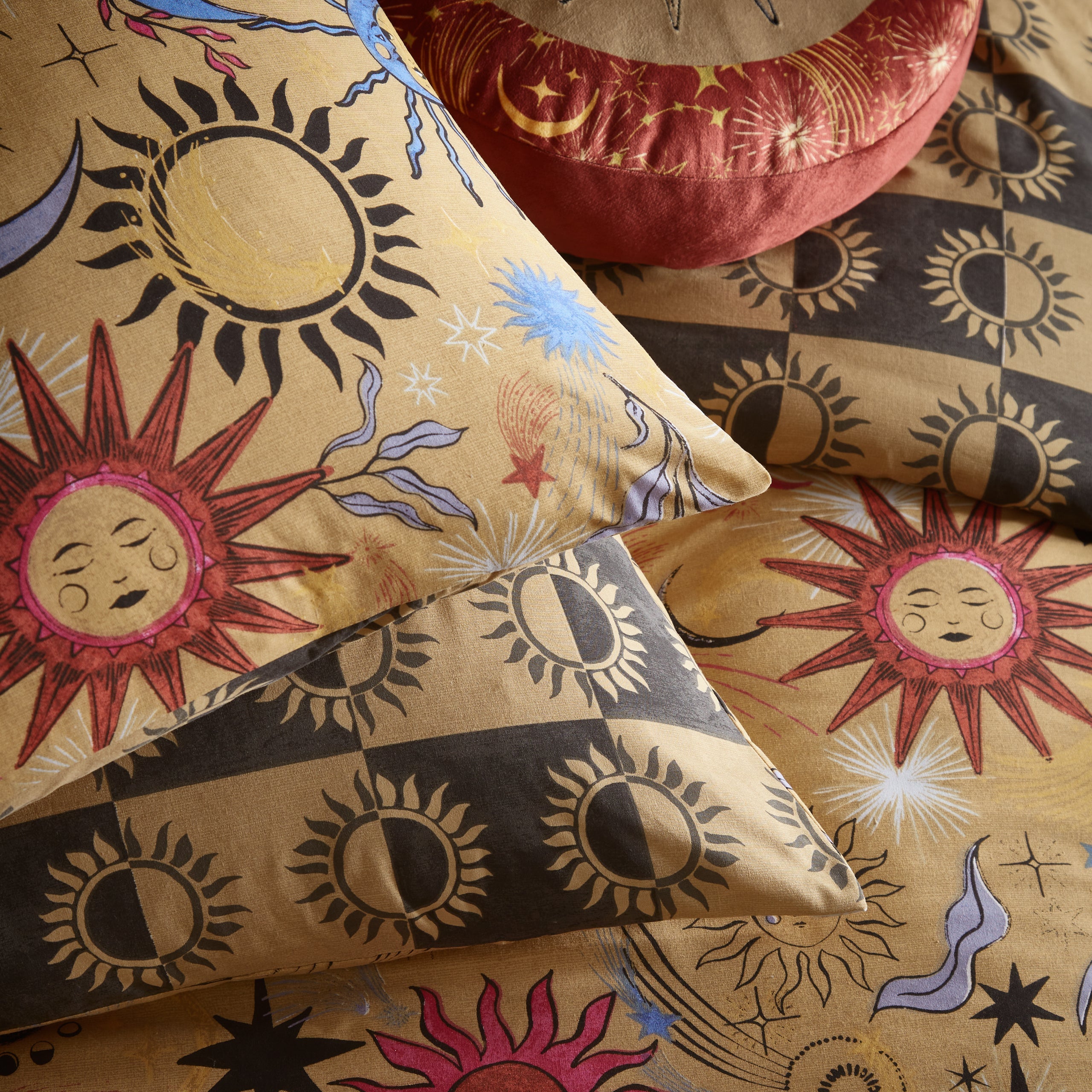 Ethereal Star Reversible Duvet Cover Set