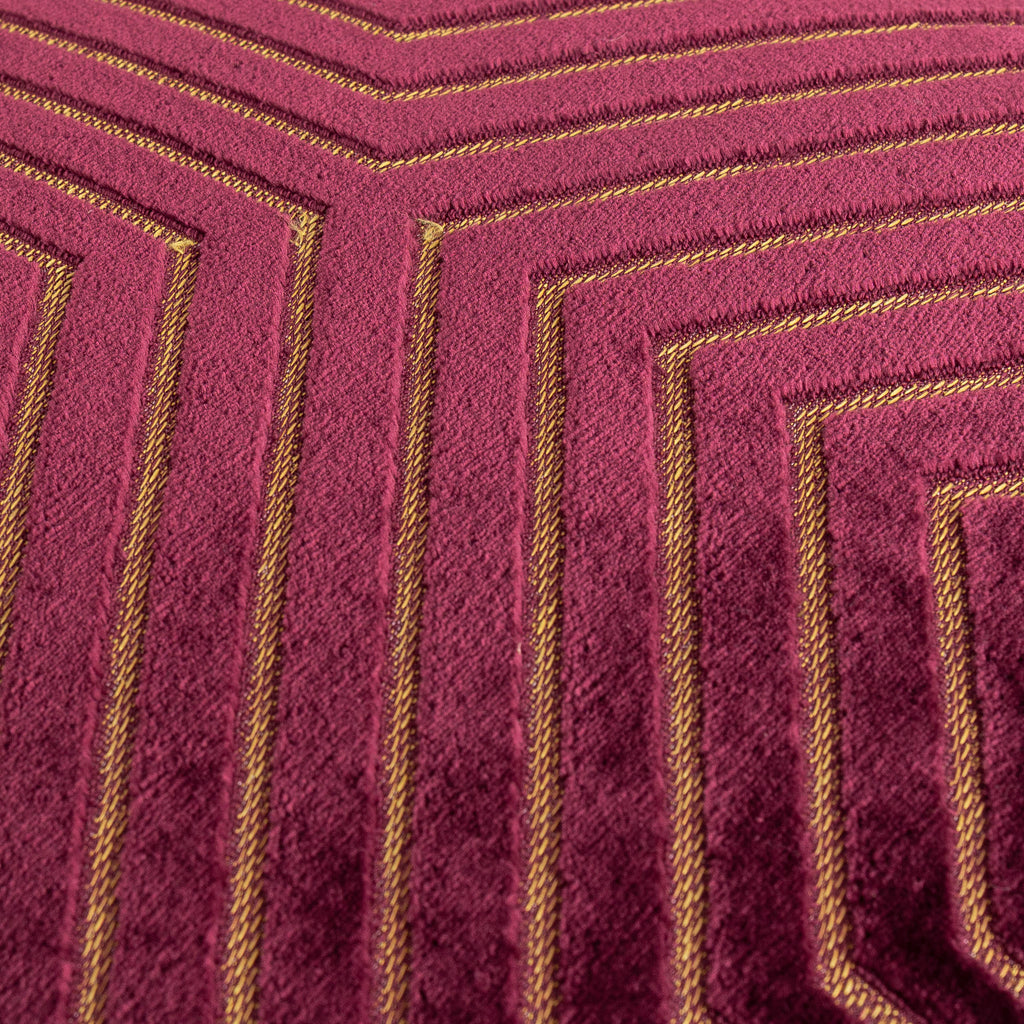 Evoke Cut Velvet Cushion