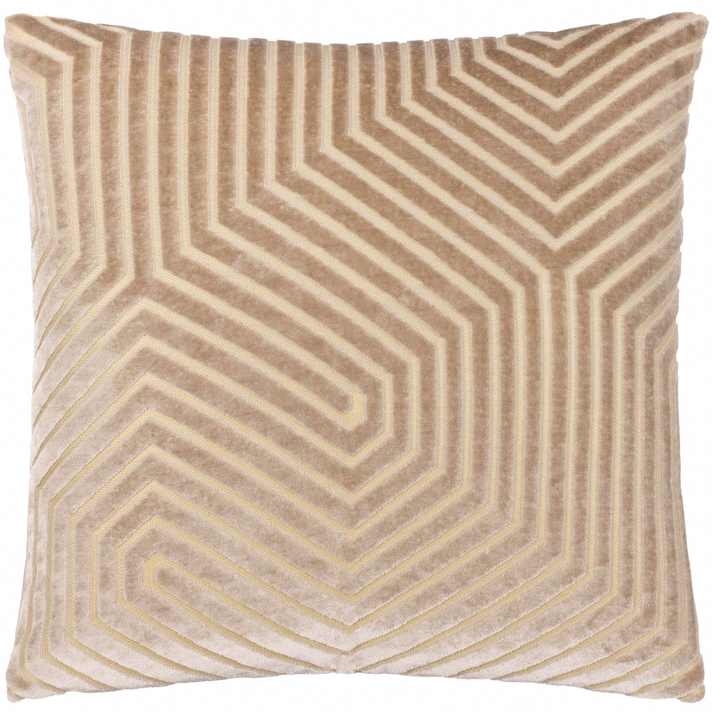 Evoke Cut Velvet Cushion