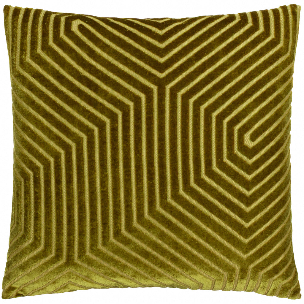 Evoke Cut Velvet Cushion