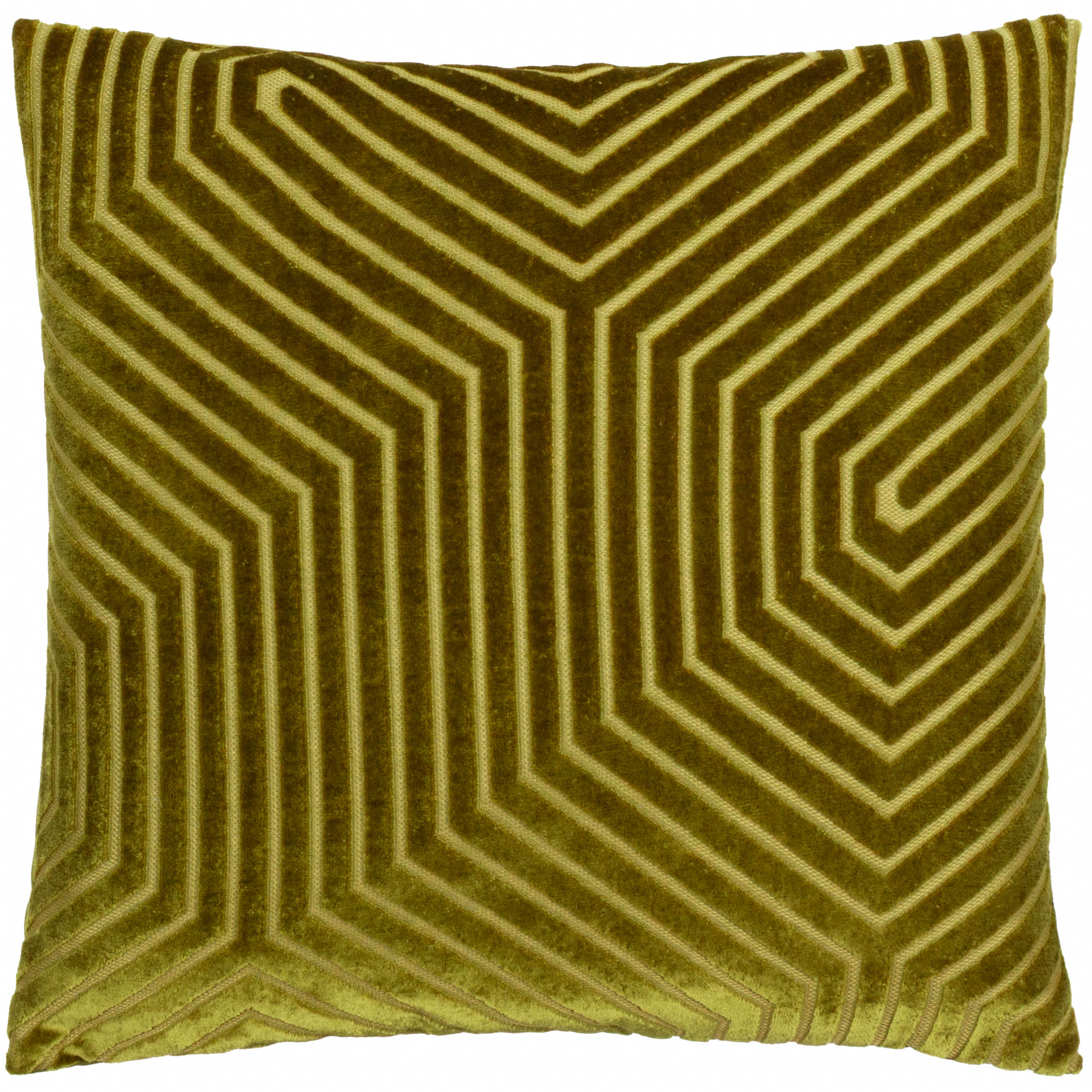 Evoke Cut Velvet Cushion