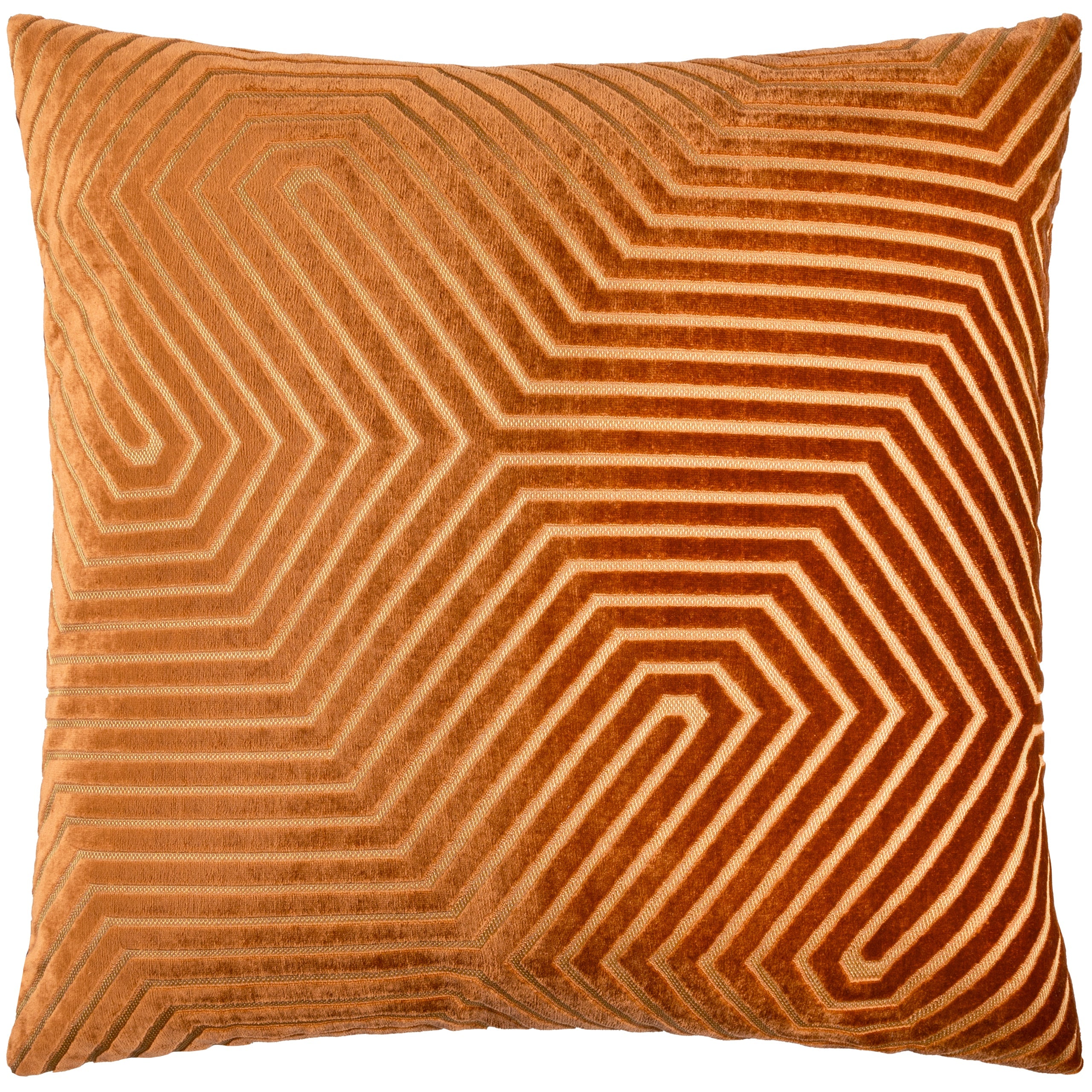 Evoke Cut Velvet Cushion