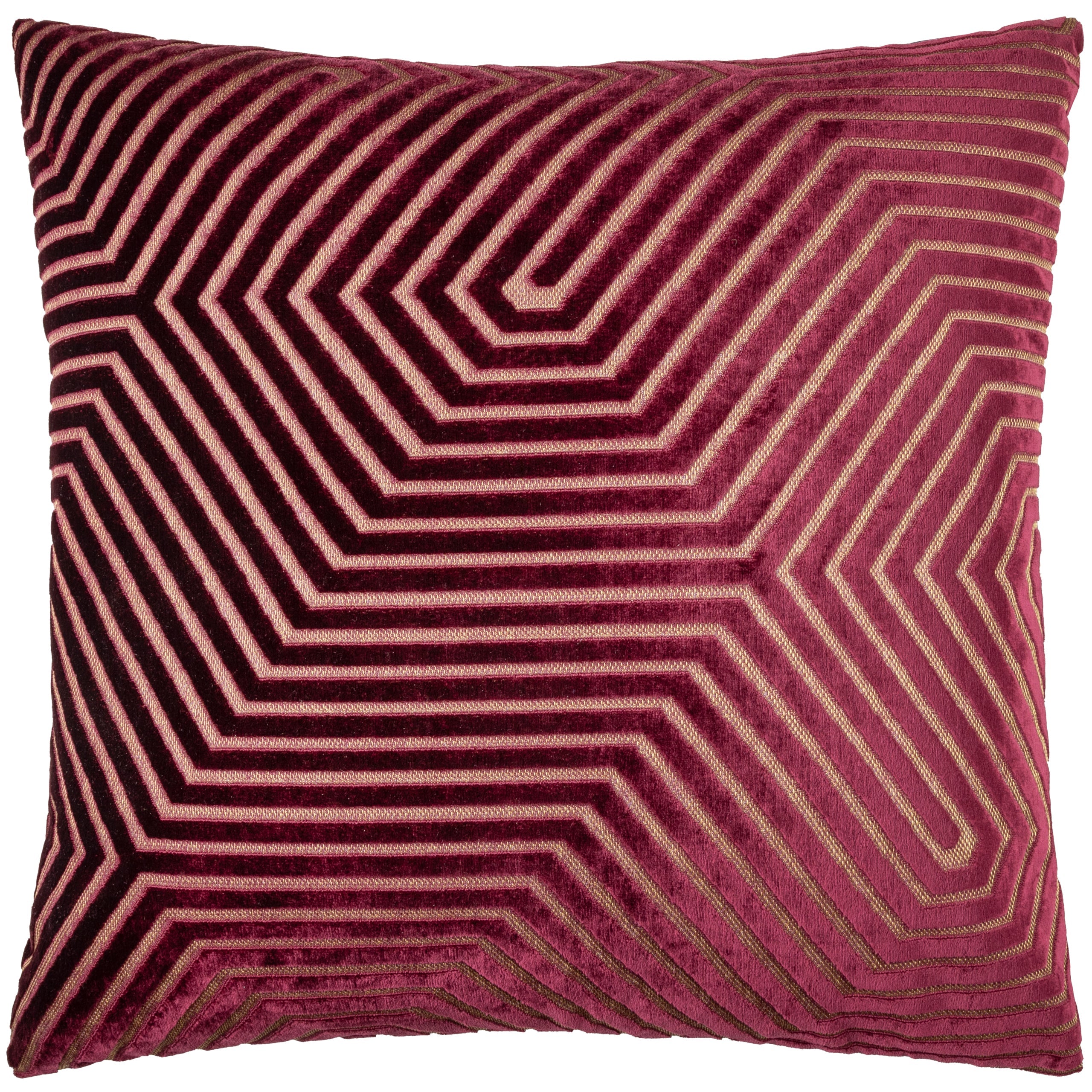 Evoke Cut Velvet Cushion