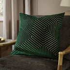 Evoke Cut Velvet Cushion